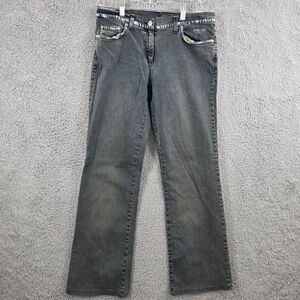 History Iceberg Women's Gray Jeans God Save The Bumble Bee Size 32